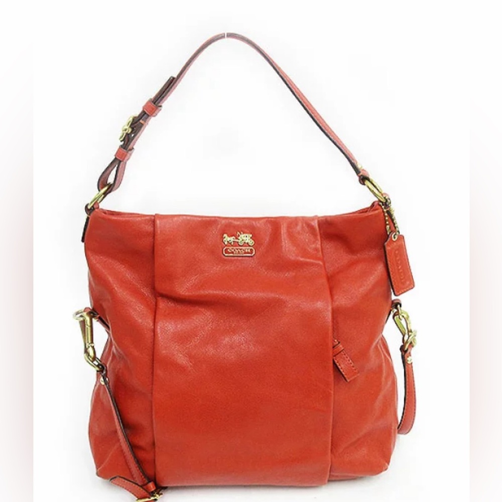 Authentic Coach Leather Madison Isabelle